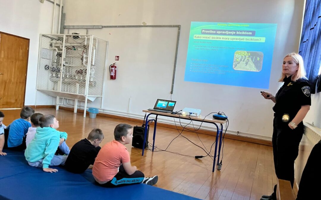Edukativno predavanje o sigurnosti djece u prometu